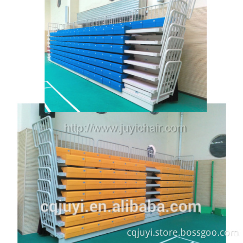 JY-750 retractable bleacher retractable grand stand stadium sports Retractable Stadium Seating retractable platform telescoping